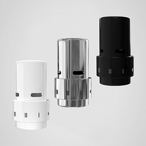Термоголовка жидкостная ROYAL THERMO Design, Click (черная)